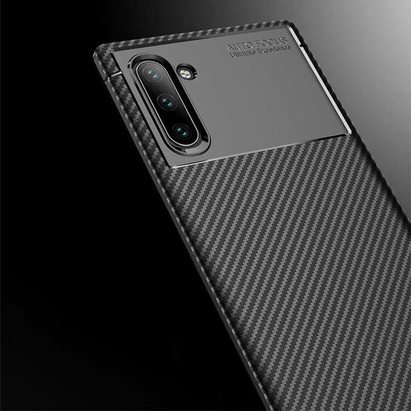 Galaxy Note 10 Kılıf Zore Negro Silikon Kapak Lacivert