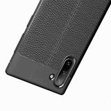 Galaxy Note 10 Kılıf Zore Niss Silikon Kapak Siyah