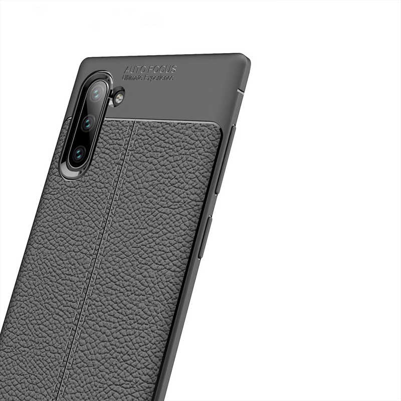 Galaxy Note 10 Kılıf Zore Niss Silikon Kapak Kırmızı