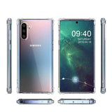 Galaxy Note 10 Kılıf Zore Nitro Anti Shock Silikon Renksiz