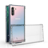 Galaxy Note 10 Kılıf Zore Nitro Anti Shock Silikon Renksiz