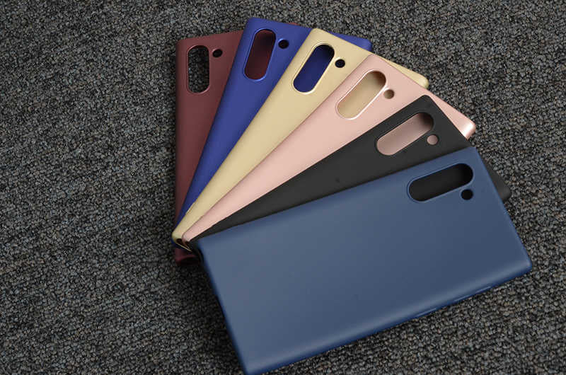 Galaxy Note 10 Kılıf Zore Premier Silikon Kapak Lacivert