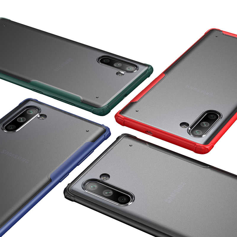 Galaxy Note 10 Kılıf Zore Volks Kapak Kırmızı