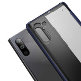 Galaxy Note 10 Kılıf Zore Volks Kapak Lacivert