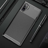 Galaxy Note 10 Plus Kılıf Zore Negro Silikon Kapak Siyah