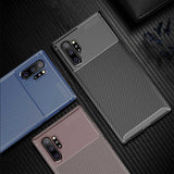 Galaxy Note 10 Plus Kılıf Zore Negro Silikon Kapak Siyah