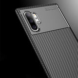 Galaxy Note 10 Plus Kılıf Zore Negro Silikon Kapak Siyah