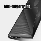 Galaxy Note 10 Plus Kılıf Zore Negro Silikon Kapak Siyah