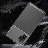 Galaxy Note 10 Plus Kılıf Zore Negro Silikon Kapak Siyah
