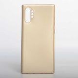 Galaxy Note 10 Plus Kılıf Zore Premier Silikon Kapak Gold