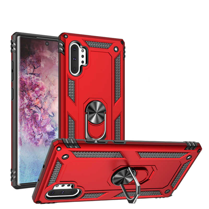 Galaxy Note 10 Plus Kılıf Zore Vega Kapak Siyah