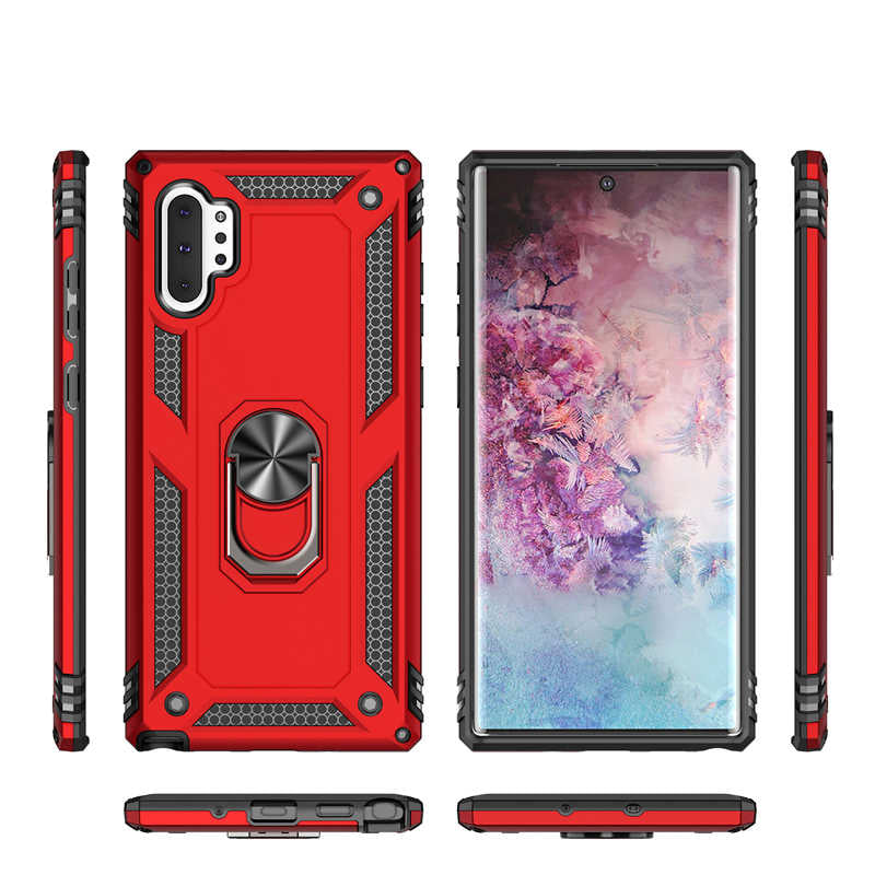 Galaxy Note 10 Plus Kılıf Zore Vega Kapak Siyah