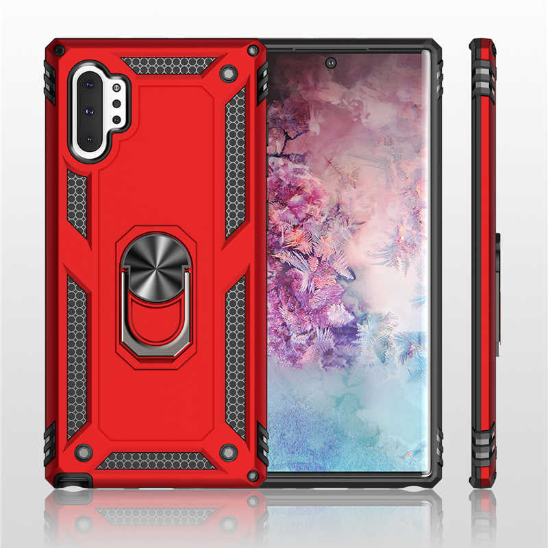 Galaxy Note 10 Plus Kılıf Zore Vega Kapak Siyah