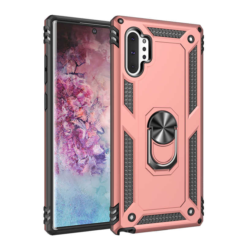 Galaxy Note 10 Plus Kılıf Zore Vega Kapak Rose Gold