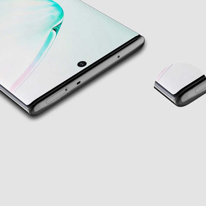 Galaxy Note 10 Plus Zore Süper Pet Ekran Koruyucu Jelatin Siyah