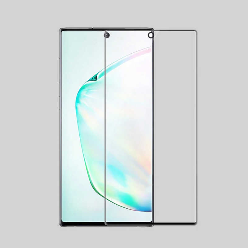 Galaxy Note 10 Zore Süper Pet Ekran Koruyucu Jelatin Siyah