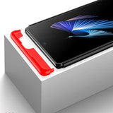 Galaxy Note 20 Kılıf Zore Ays Kapak Siyah-Kırmızı