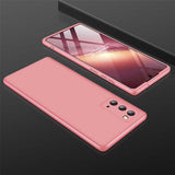 Galaxy Note 20 Kılıf Zore Ays Kapak Rose Gold