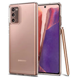 Galaxy Note 20 Kılıf Zore Kamera Korumalı Süper Silikon Kapak Renksiz