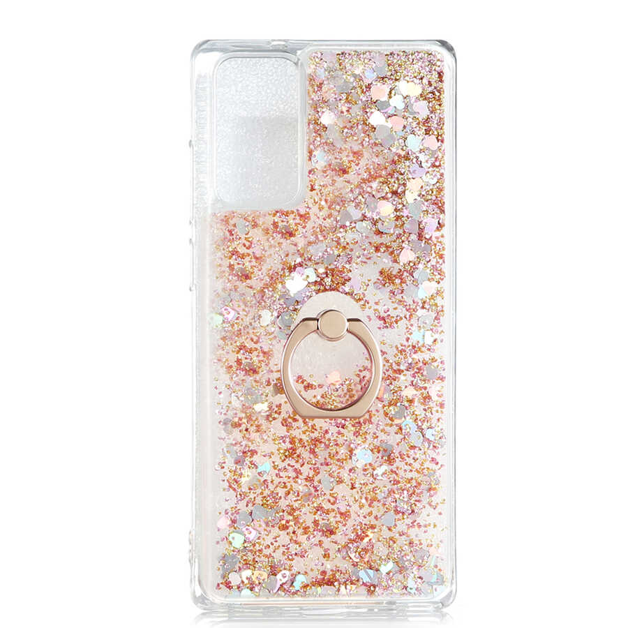 Galaxy Note 20 Kılıf Zore Milce Kapak Gold