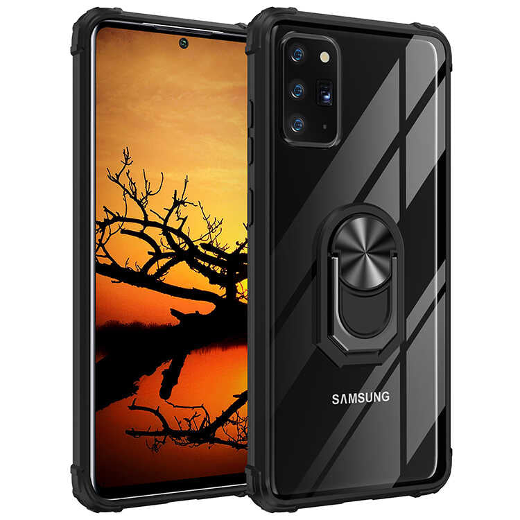 Galaxy Note 20 Kılıf Zore Mola Kapak Siyah