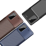 Galaxy Note 20 Kılıf Zore Negro Silikon Kapak Siyah