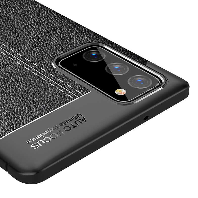 Galaxy Note 20 Kılıf Zore Niss Silikon Kapak Lacivert