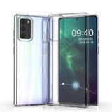 Galaxy Note 20 Kılıf Zore Süper Silikon Kapak Renksiz