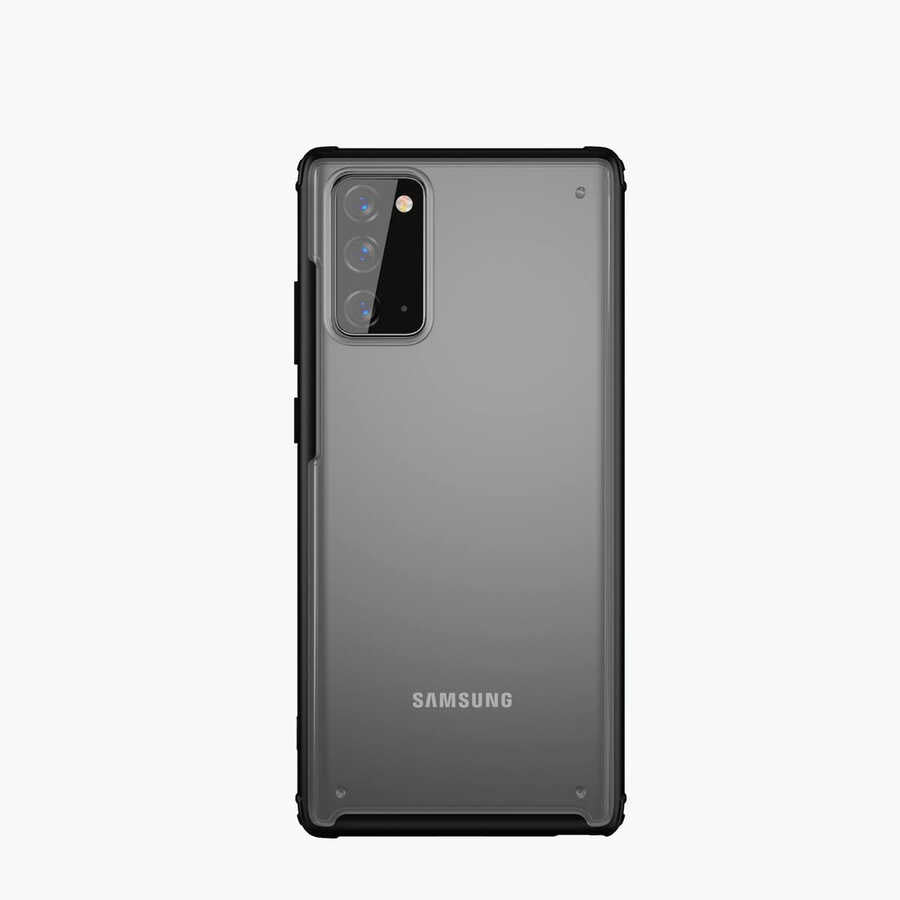 Galaxy Note 20 Kılıf Zore Volks Kapak Kırmızı