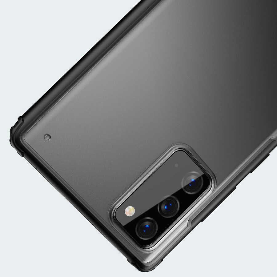 Galaxy Note 20 Kılıf Zore Volks Kapak Kırmızı