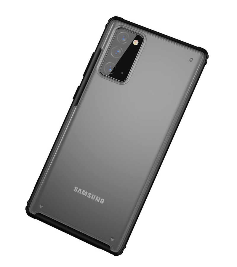 Galaxy Note 20 Kılıf Zore Volks Kapak Kırmızı