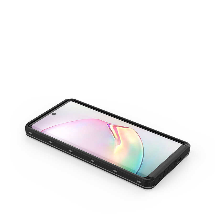Galaxy Note 20 Ultra Kılıf 1-1 Su Geçirmez Kılıf Siyah
