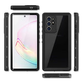 Galaxy Note 20 Ultra Kılıf 1-1 Su Geçirmez Kılıf Siyah