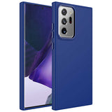 Galaxy Note 20 Ultra Kılıf Metal Çerçeve ve Buton Tasarımlı Silikon Zore Luna Kapak Lavendery Gray
