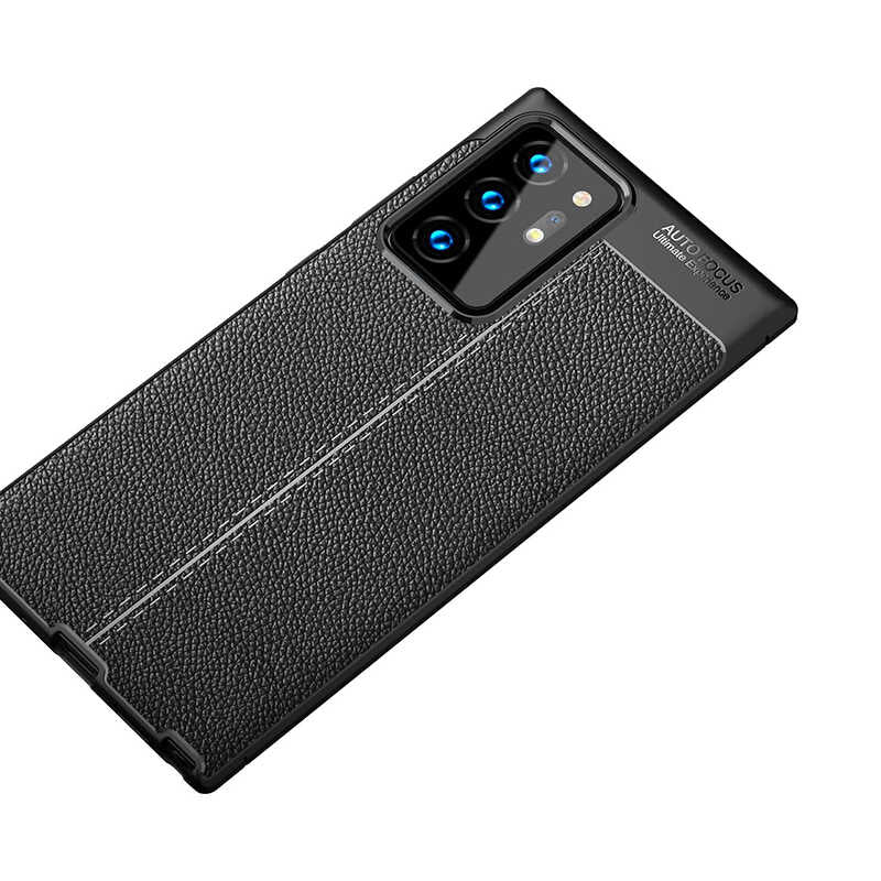 Galaxy Note 20 Ultra Kılıf Zore Niss Silikon Kapak Siyah