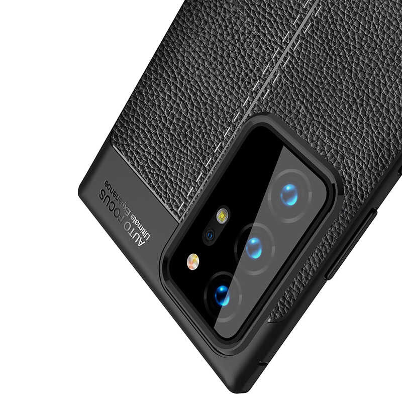 Galaxy Note 20 Ultra Kılıf Zore Niss Silikon Kapak Siyah
