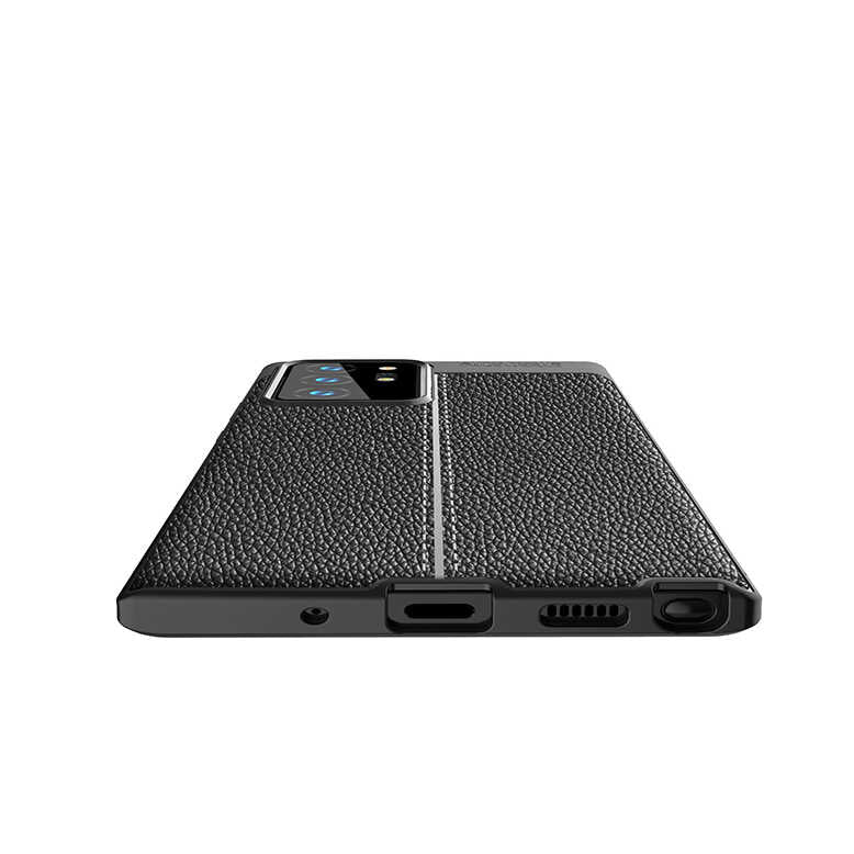 Galaxy Note 20 Ultra Kılıf Zore Niss Silikon Kapak Siyah