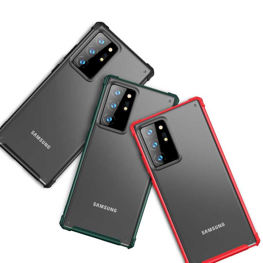 Galaxy Note 20 Ultra Kılıf Zore Volks Kapak Lacivert