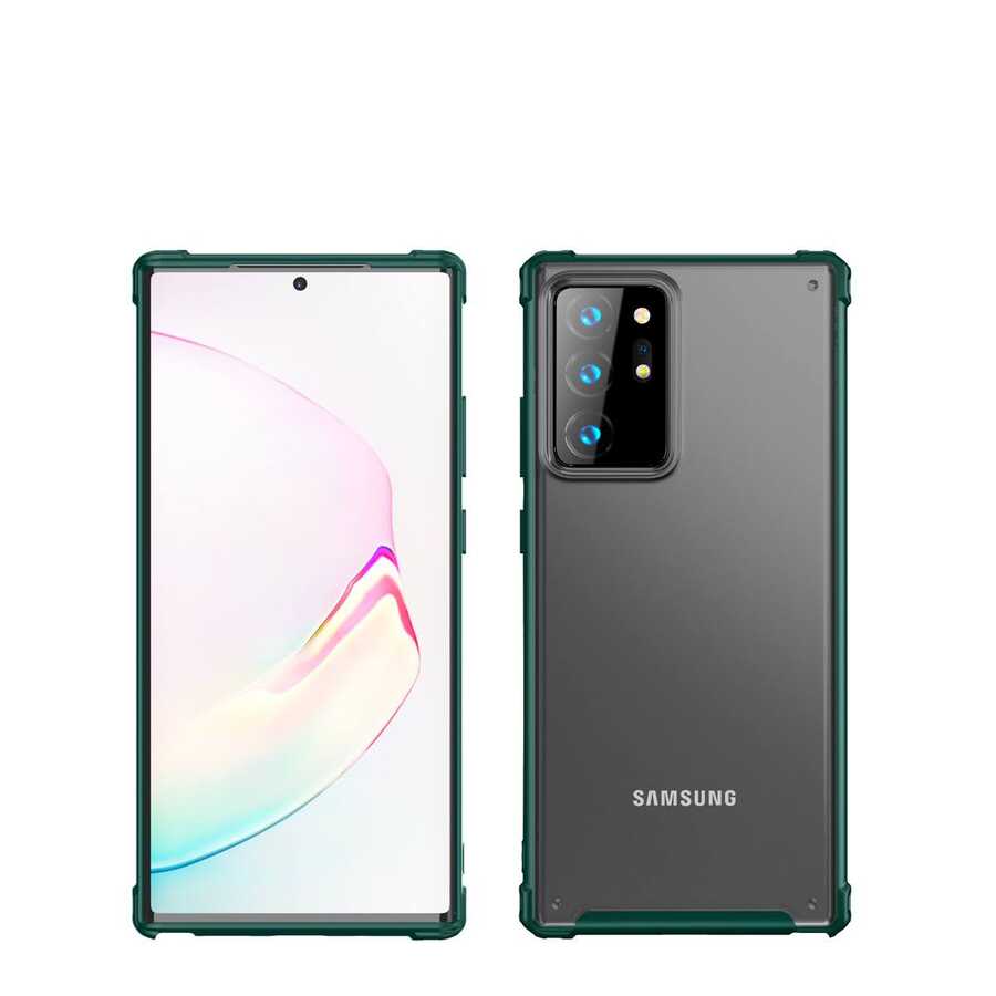 Galaxy Note 20 Ultra Kılıf Zore Volks Kapak Lacivert