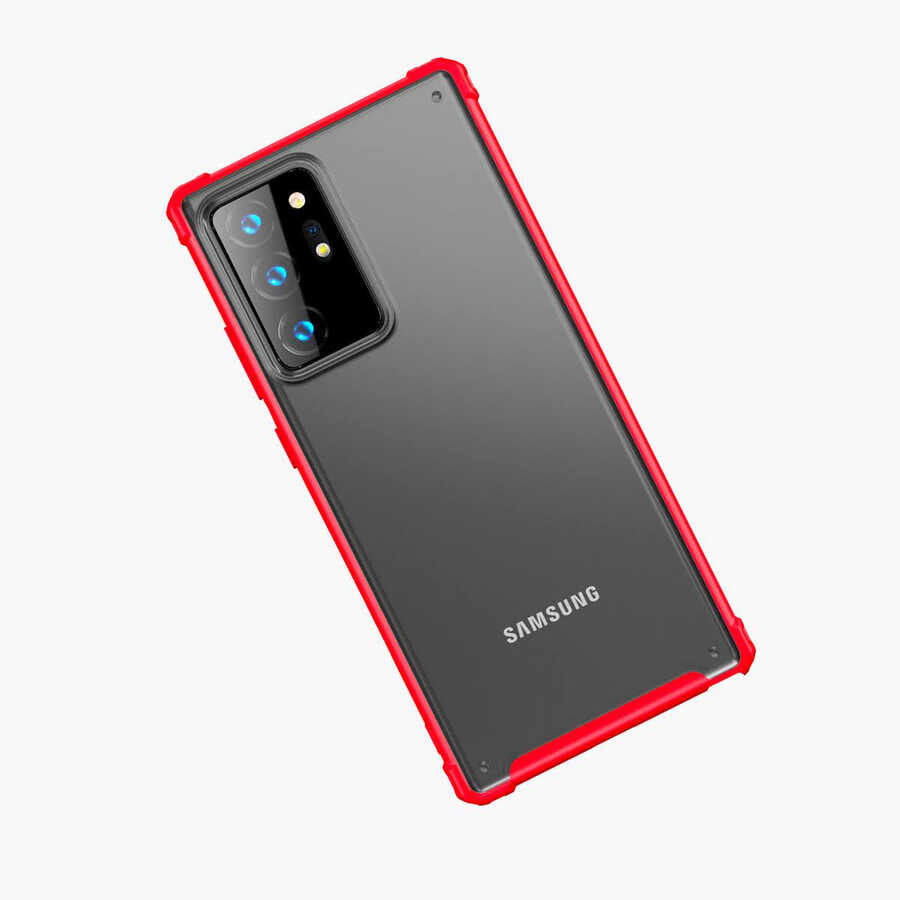 Galaxy Note 20 Ultra Kılıf Zore Volks Kapak Lacivert
