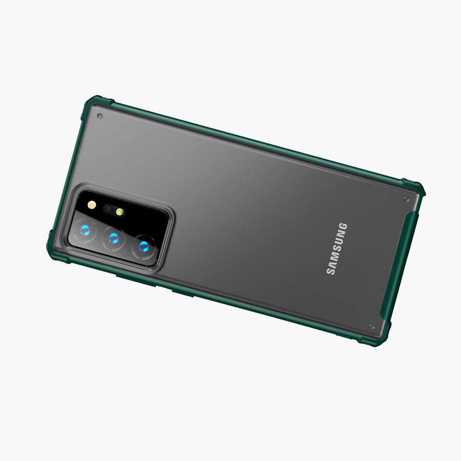 Galaxy Note 20 Ultra Kılıf Zore Volks Kapak Kırmızı