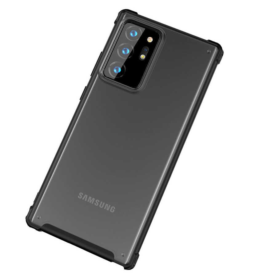 Galaxy Note 20 Ultra Kılıf Zore Volks Kapak Kırmızı