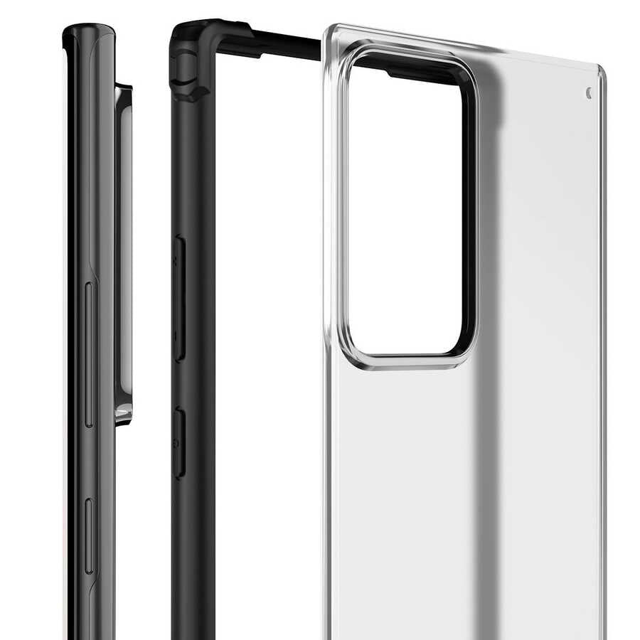 Galaxy Note 20 Ultra Kılıf Zore Volks Kapak Kırmızı