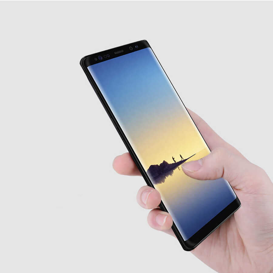 Galaxy Note 8 Davin Seramik Ekran Koruyucu Siyah