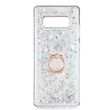 Galaxy Note 8 Kılıf Zore Milce Kapak Gümüş