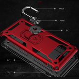 Galaxy Note 8 Kılıf Zore Vega Kapak Kırmızı