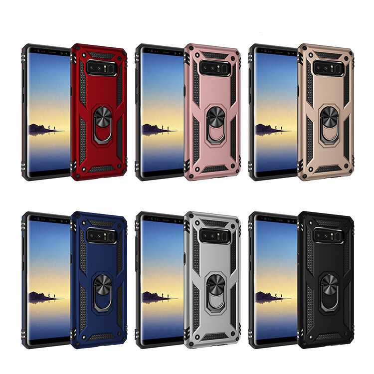 Galaxy Note 8 Kılıf Zore Vega Kapak Mavi