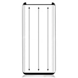 Galaxy Note 8 Zore Kavisli Full Yapışkanlı Cam Ekran Koruyucu Siyah