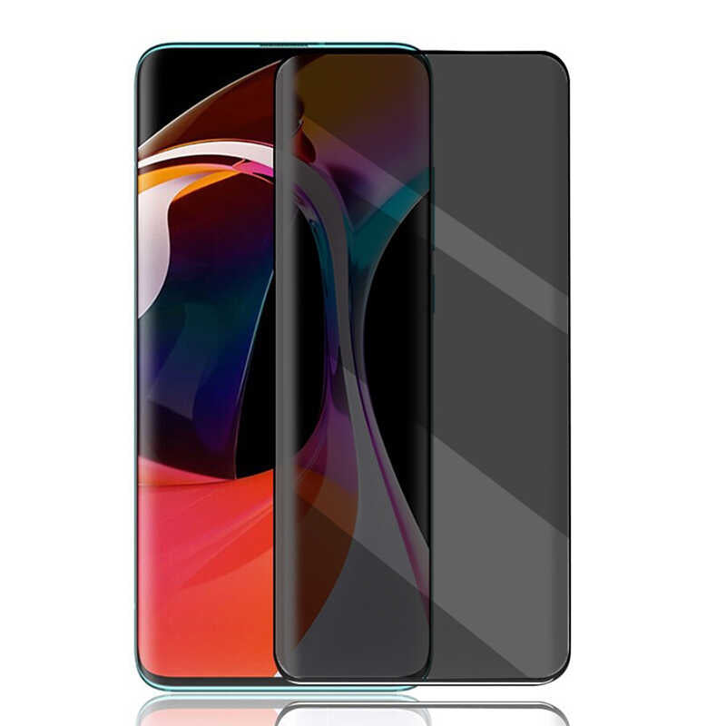 Galaxy Note 9 Hayalet Ekran Koruyucu Davin Privacy Seramik Ekran Filmi Siyah