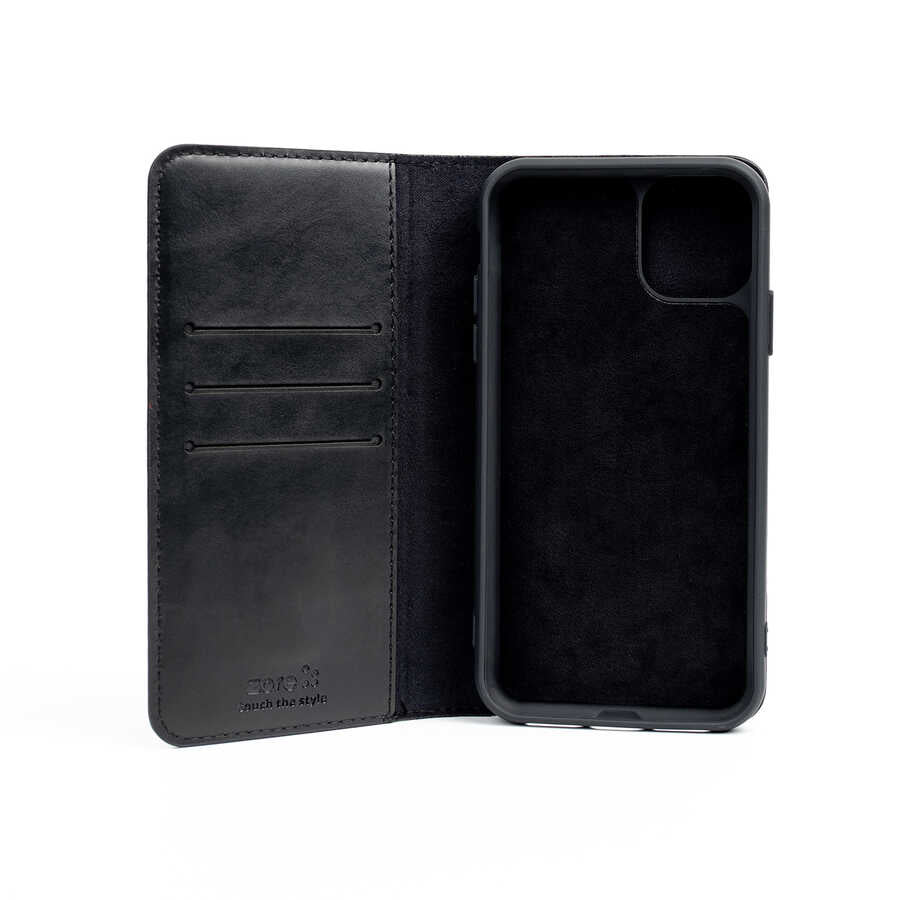 Galaxy Note 9 Kılıf Zore Multi Cüzdan Kılıf Siyah